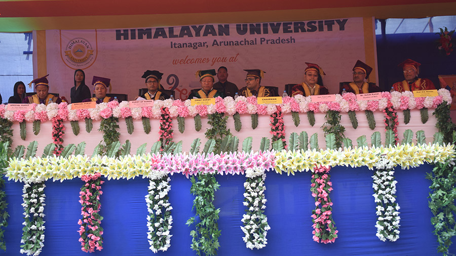 2nd Convocation of Himalayan University 1