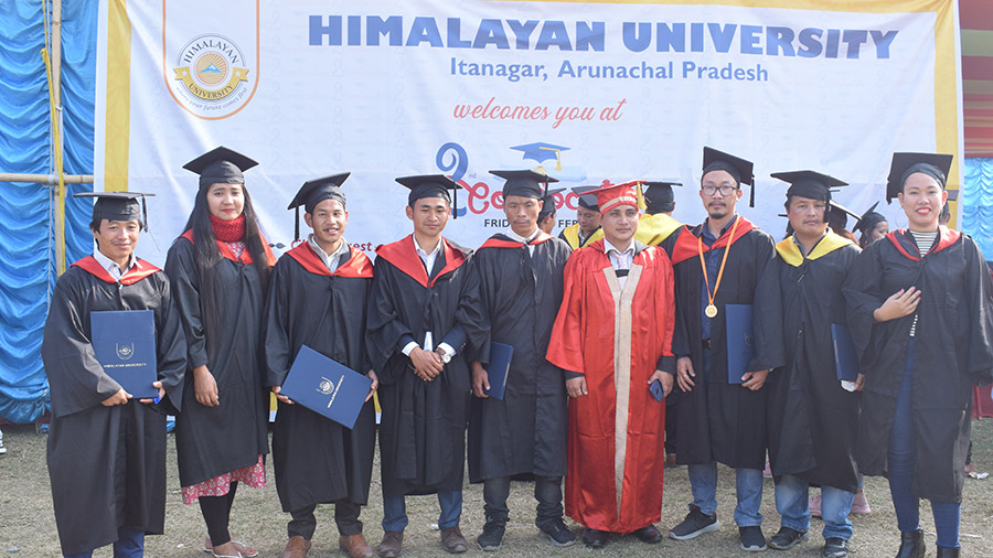 2nd Convocation of Himalayan University 12